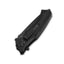 QSP Sthenia G-10 Black QS101-B – dettaglio clip e liner lock