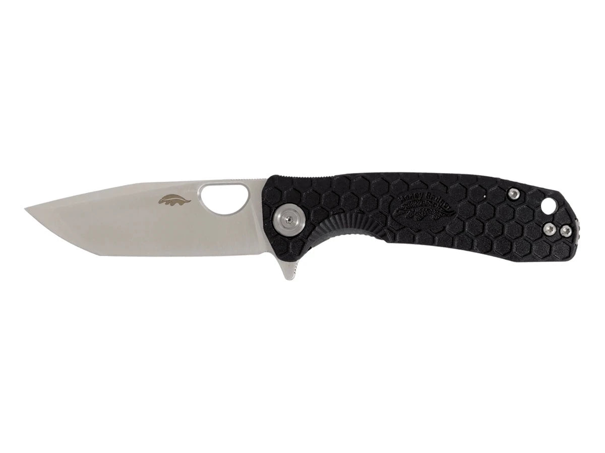Honey Badger Tanto Large FRN nero HB1321, lama 8Cr13MoV tanto punta robusta