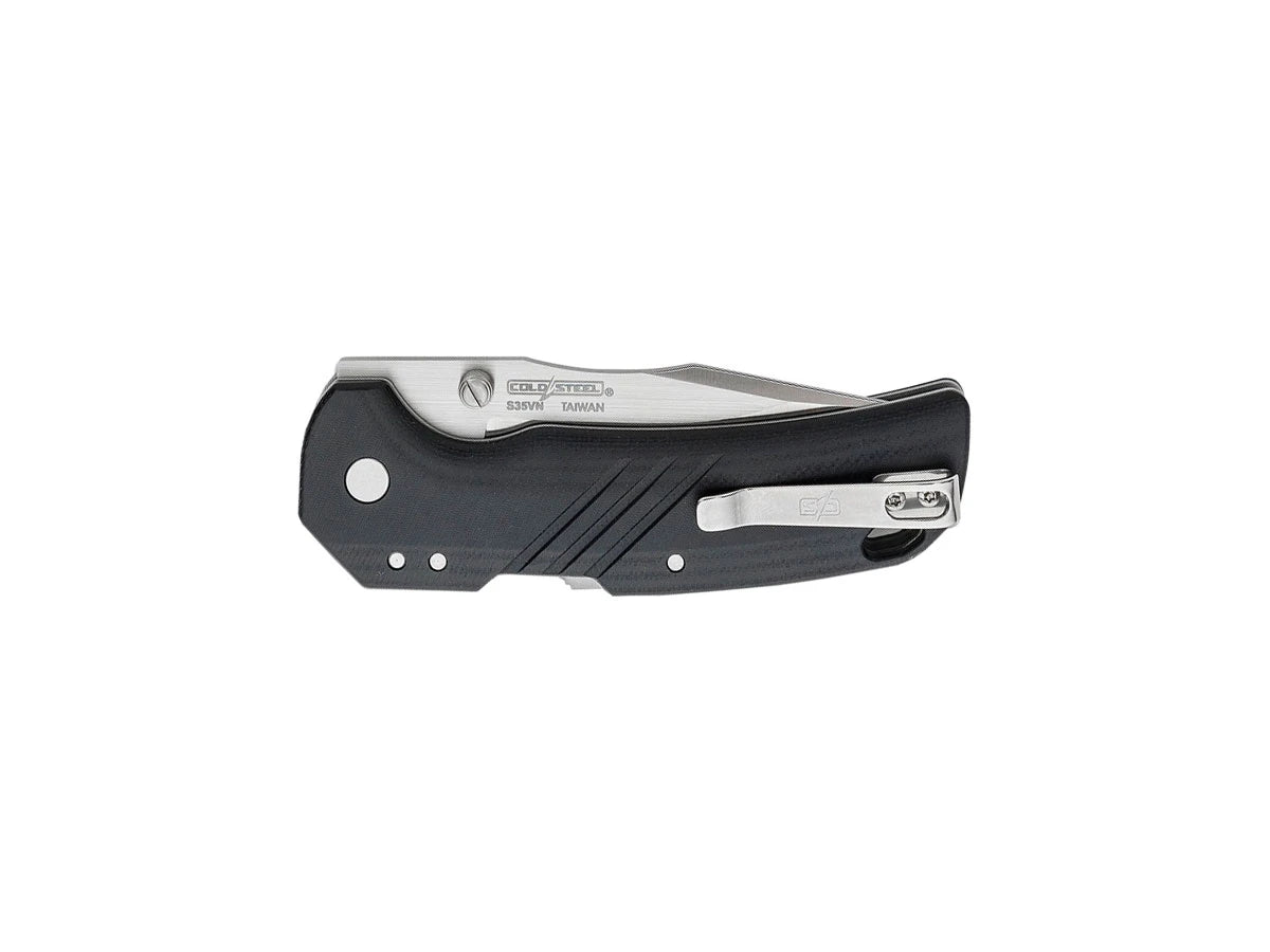 Cold Steel ENGAGE 3" CLIP POINT BLACK G-10 FL-30DPLC-35