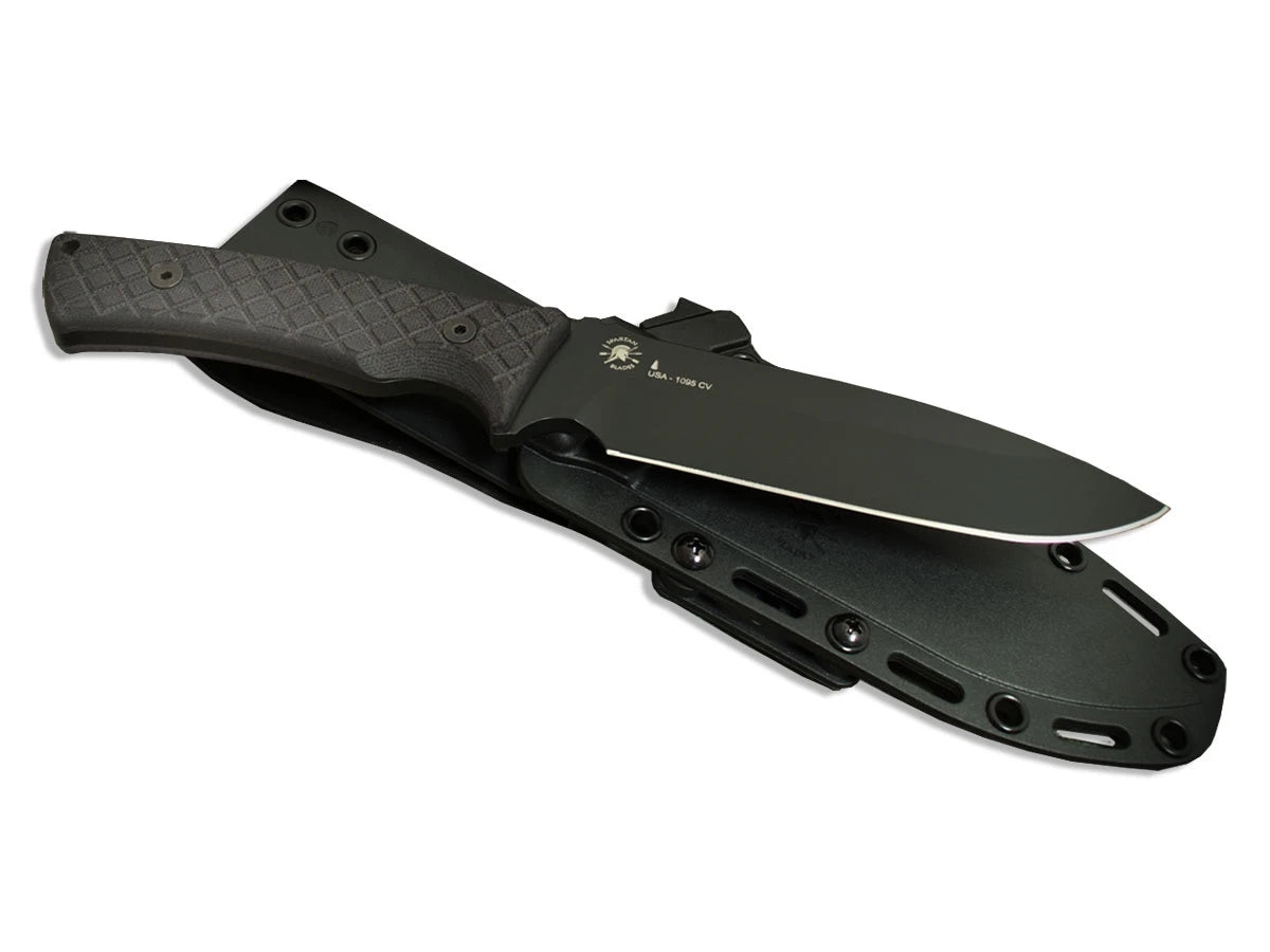 Spartan Blades DAMYSUS SBSL003BKBK Black Blade Black Micarta