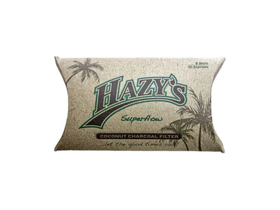 Hazy's FILTRO x PIPA CARBONE ATTIVO 8 mm 50 pz (30104)