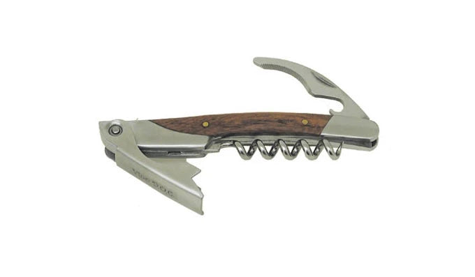 LEVATAPPI SOMMELIER MANICO LEGNO ROSSO