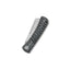 Vista manico micarta blu denim QSP Hedgehog copper washer clip
