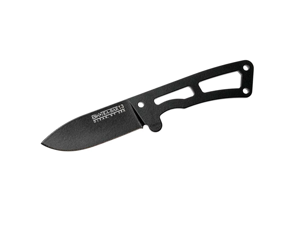 Ka-Bar Becker Remora BK13CP lama 440 SS 5,7 cm manico 440 SS totale 13 cm 38 gr fodero polimero