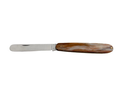 Coltello folding Rasolino manico plastica, stainless steel, lama 7 cm, Made in Italy