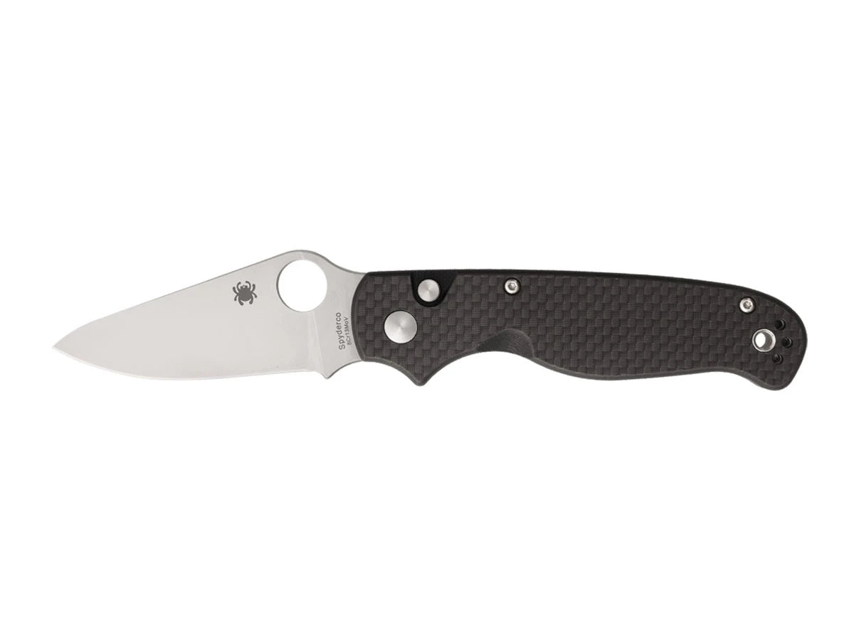 Spyderco BUTTONUP CARBON FIBER PLAIN C275CFP
