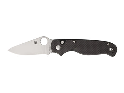 Spyderco BUTTONUP CARBON FIBER PLAIN C275CFP