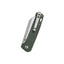 Vista manico micarta verde QSP Penguin V2 liner lock ceramic