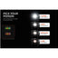 NEBO MYCRO HEADLAMP & CAP Ricaricabile 400 Lumens LED HLP-0011-G