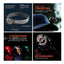NEBO MYCRO 700 HEADLAMP & CAP Ricaricabile 700 Lumens LED NEB-HLP-0044-H