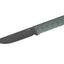 Ka-Bar Dust II 6101 lama clip point D2 Tool Steel nera manico Nylon GFN verde fodero plastica rigida versione compatta - vista principale