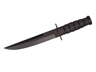 Ka-Bar Modified Tanto 1266 lama tanto modificata 1095 Cro-Van nera manico Kraton G fodero hard plastic MOLLE - vista principale