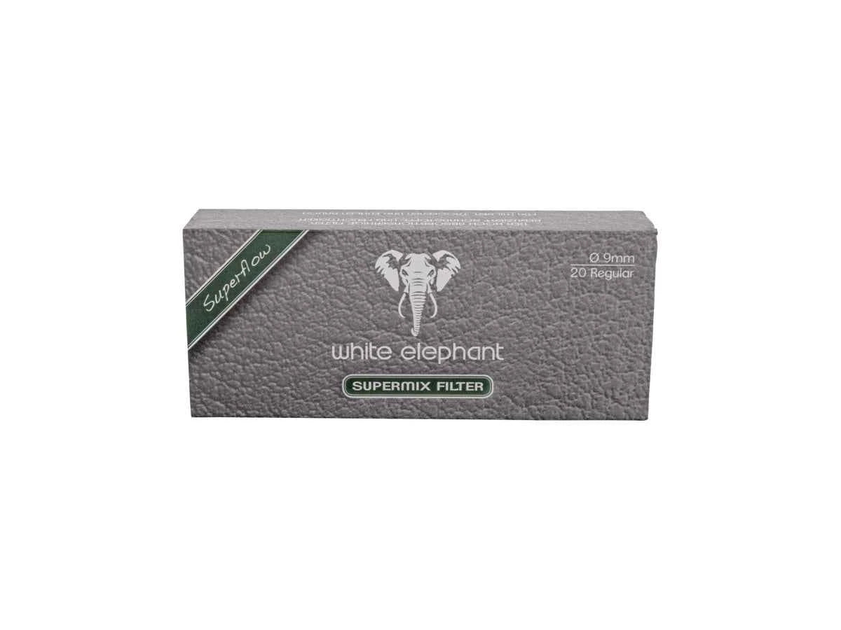 White Elephant FILTRO X PIPA SUPER MIX 9 mm 20 pz (20301)