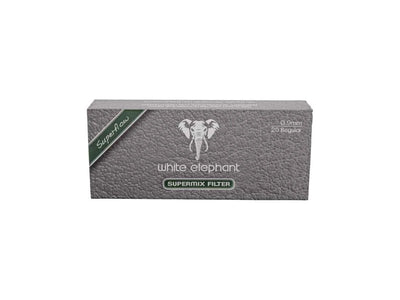 White Elephant FILTRO X PIPA SUPER MIX 9 mm 20 pz (20301)