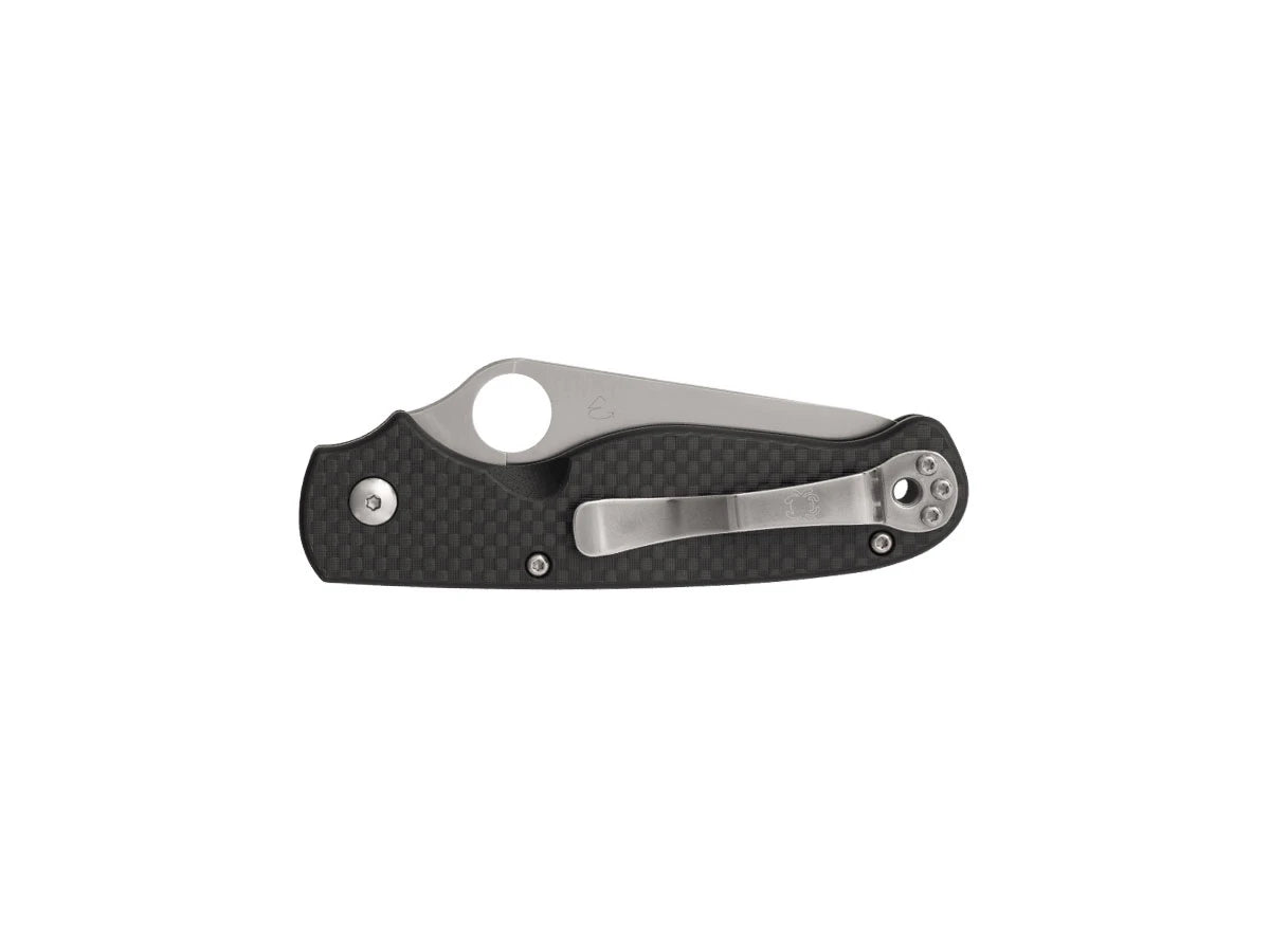 Spyderco BUTTONUP CARBON FIBER PLAIN C275CFP
