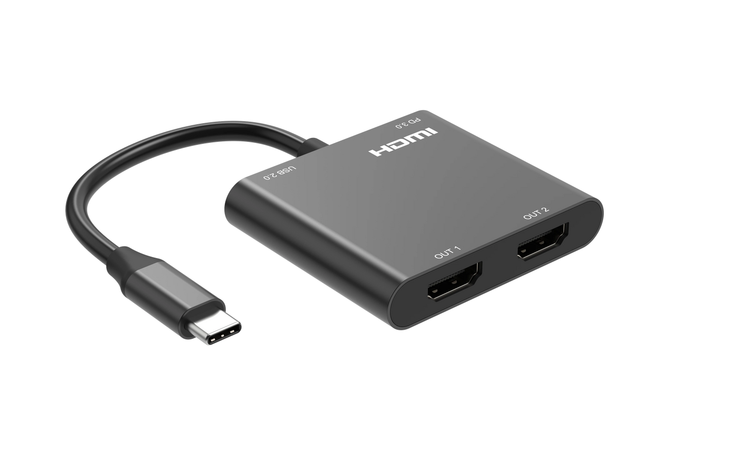USB-C to HDMI Adapter 4K@30Hz(4:4:4) for single HDMI display