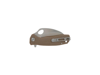 Honey Badger Claw Small Plain HB1142 tan, dettaglio manico FRN