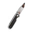 Dettaglio lama 14C28N QSP Nebula Resin 7,4 cm liner lock 115 g