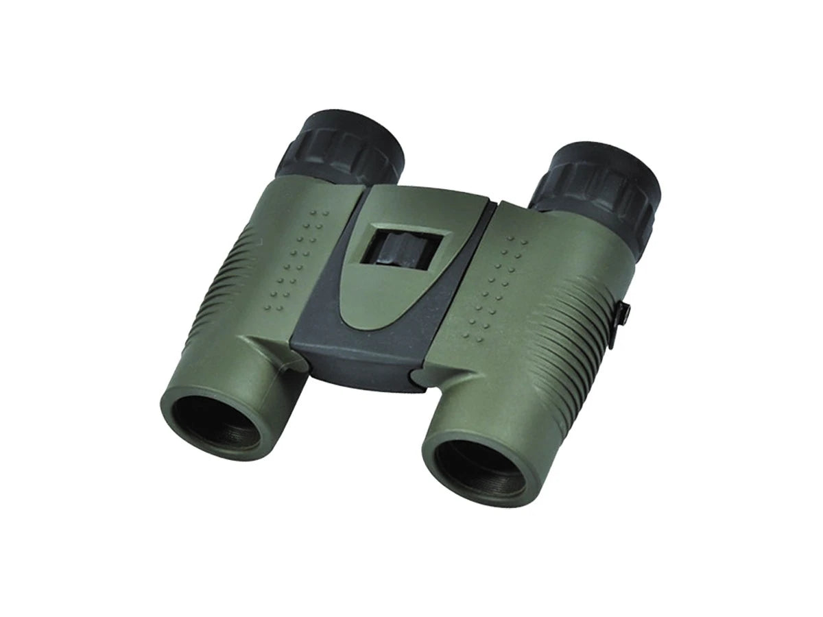 Binocolo verde Waterproof 10x25 prismi Roof