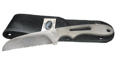 Offshore Safety A500 coltello fisso lama e manico 440 Stainless Steel fodero Nylon