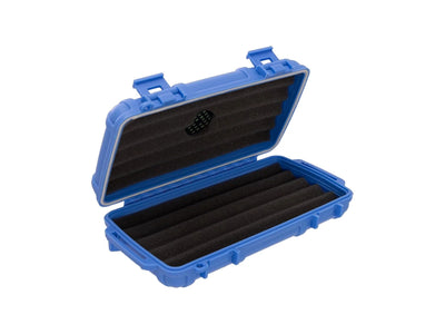 Cigar Caddy UMIDIFICATORE DA VIAGGIO 5 SIGARI  BLUE