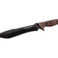 Outdoor Edge Saberback Bowie 65mn Carbon Steel manico TPR lama 26 cm totale 44,2 cm 390 gr fodero Nylon Jerry Hossom - vista principale