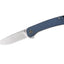 Coltello EDC QSP Osprey Micarta 14C28N satin blu QS139-B