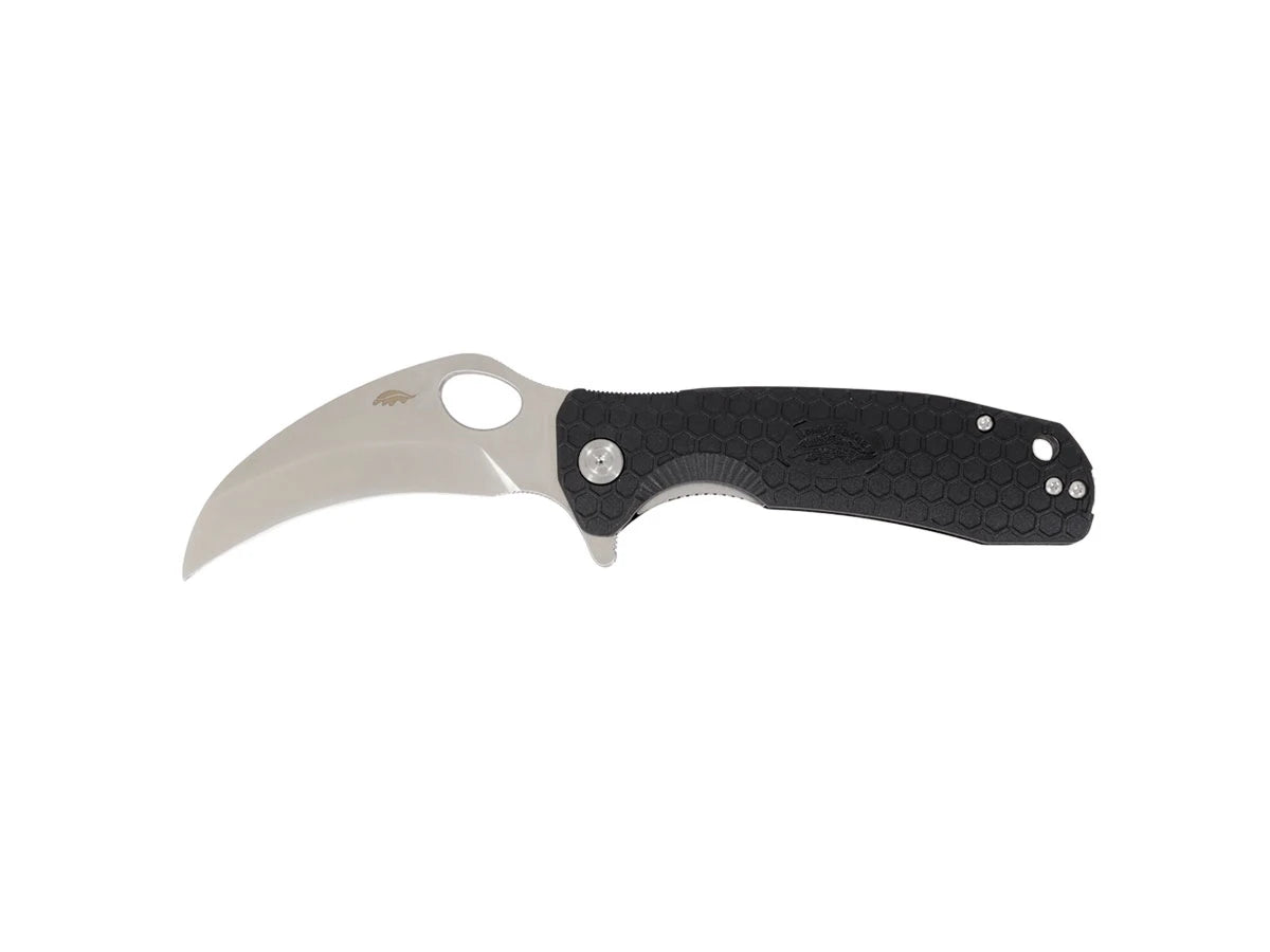 Honey Badger Claw Small Plain FRN nero HB1141, lama 8Cr13MoV artiglio piccolo