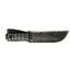 Ka-Bar Big Brother 2211 dettaglio lama Cro-Van manico Kraton G fodero cuoio USA