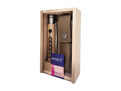 Opinel CAVATAPPI / APRIBOTTIGLIE N°10 INOX C/FODERO C/BOX (002620)