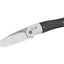 Coltello EDC QSP Vault Micarta 14C28N satin/stonewash nero QS157-A1