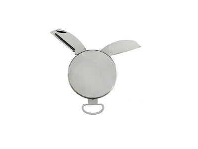 Pendant 2 lame stainless steel, manico stainless steel, lama 2,5 cm, 24 gr, Made in Italy