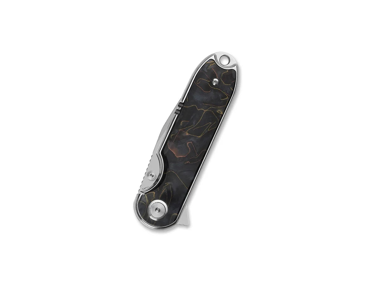 Vista manico acciaio-resina rame/ottone QSP Nebula ceramic bearings