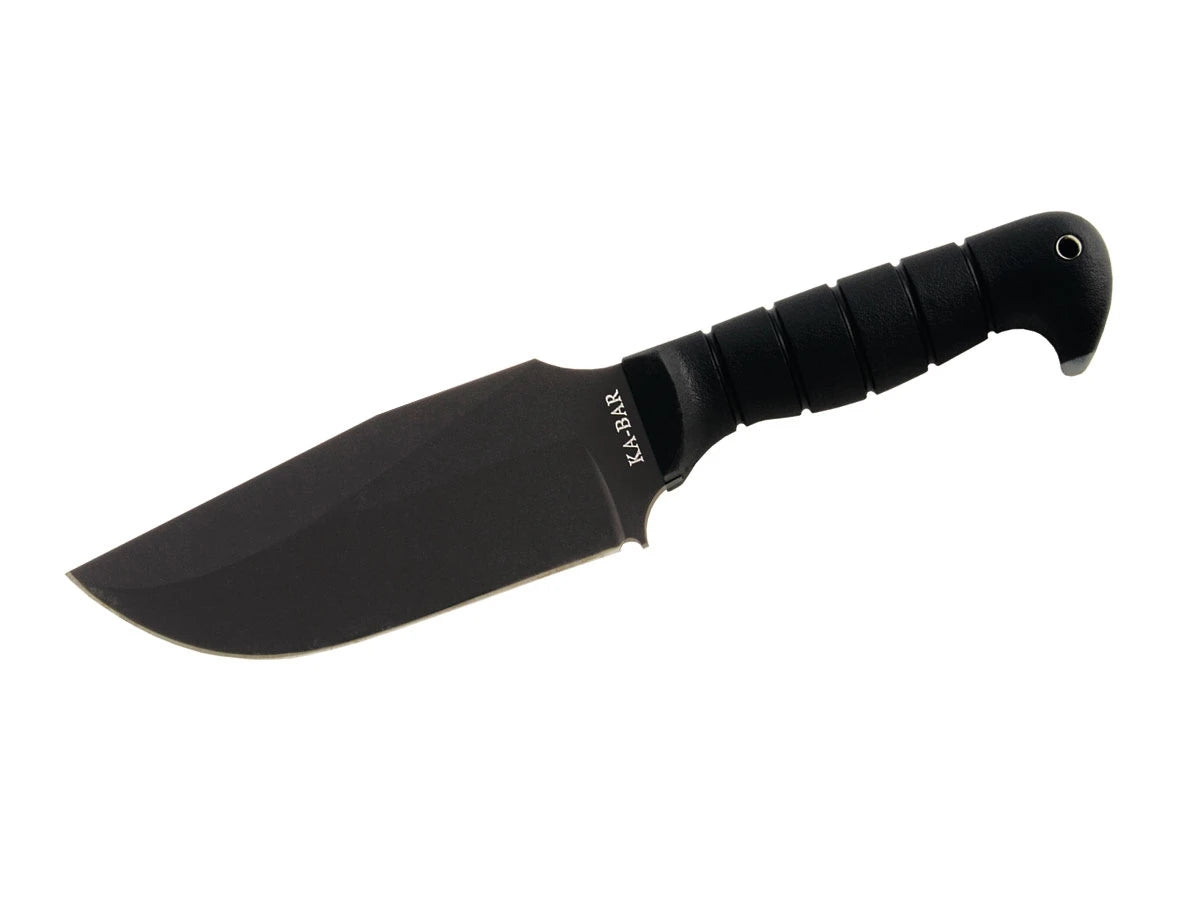 Ka-Bar Warthog 1278 lama 1085 Carbon Steel 17,2 cm spessore 6,4 mm manico TPR totale 31,1 cm 476 gr fodero Cordura - vista principale