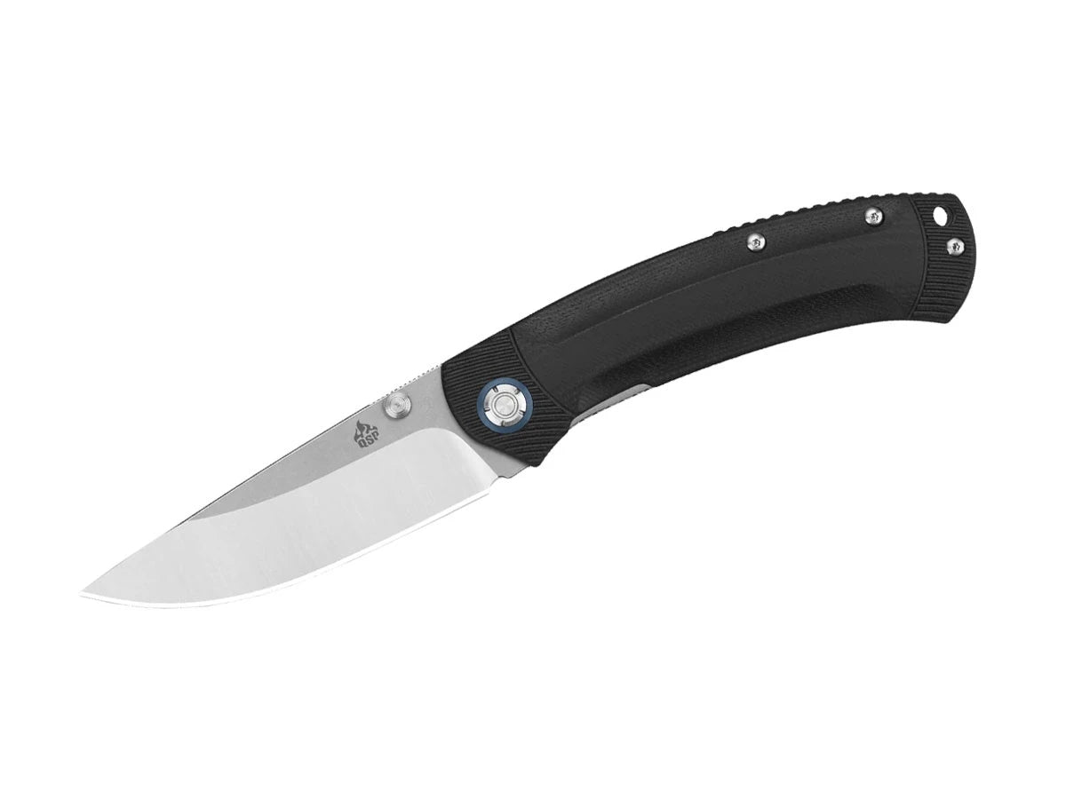 QSP Copperhead QS109-A1 Sandvik 14C28N satin/stonewash – coltello EDC drop point