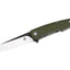 QSP Phoenix G-10 QS108-B Green – coltello EDC D2 bicolore verde manico G-10