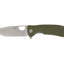 Honey Badger Tanto Large FRN verde HB1323, lama 8Cr13MoV tanto punta robusta
