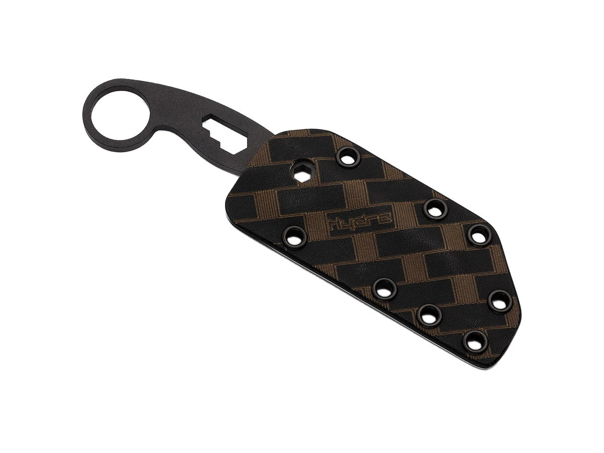 Hydra Knives BUZZARD BLACK VULTURE  HK-01-BLACK-SBL Black Sheath