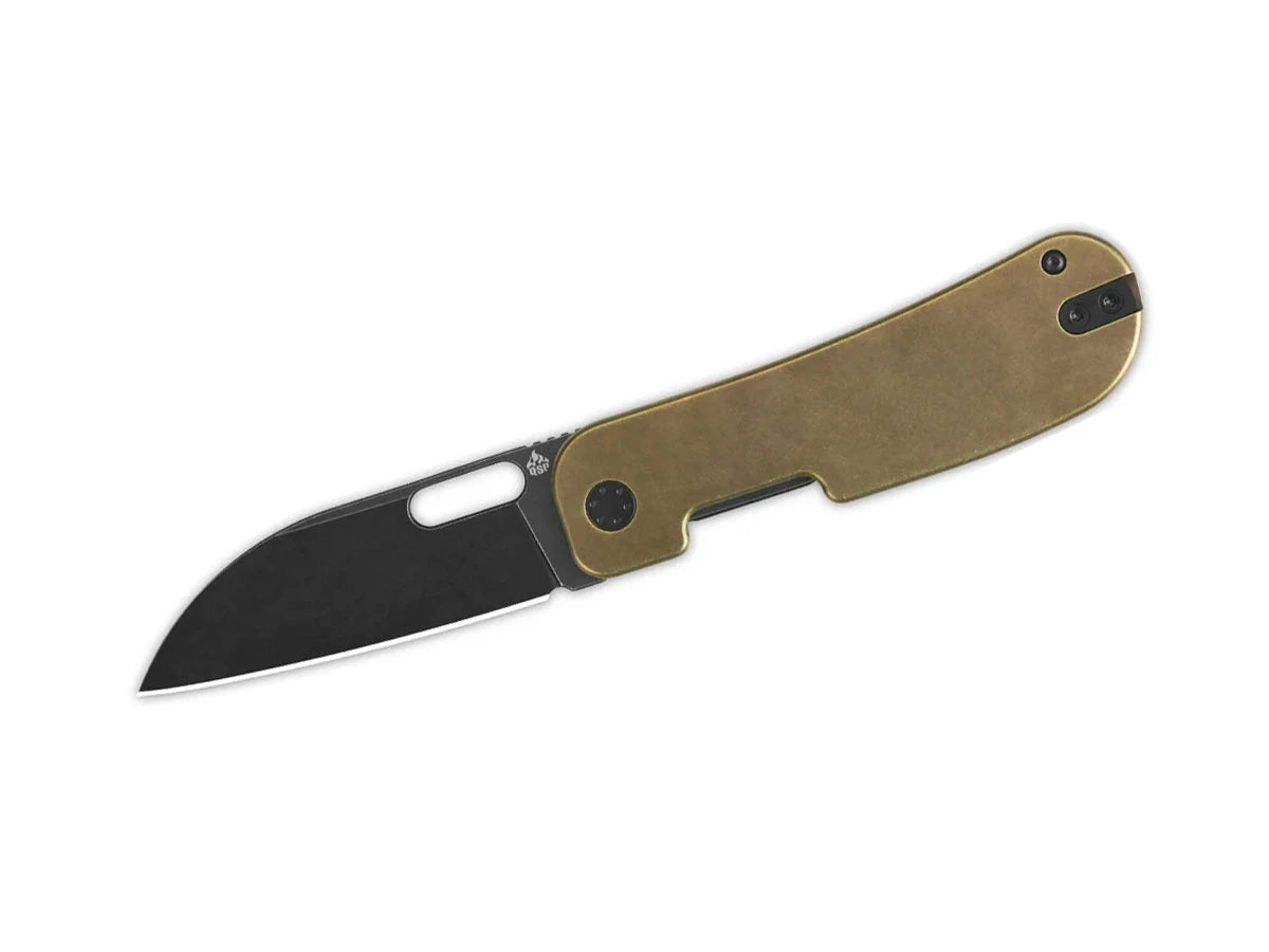 Coltello EDC QSP Variant PE Titanium 14C28N black bronzeo QS154-G
