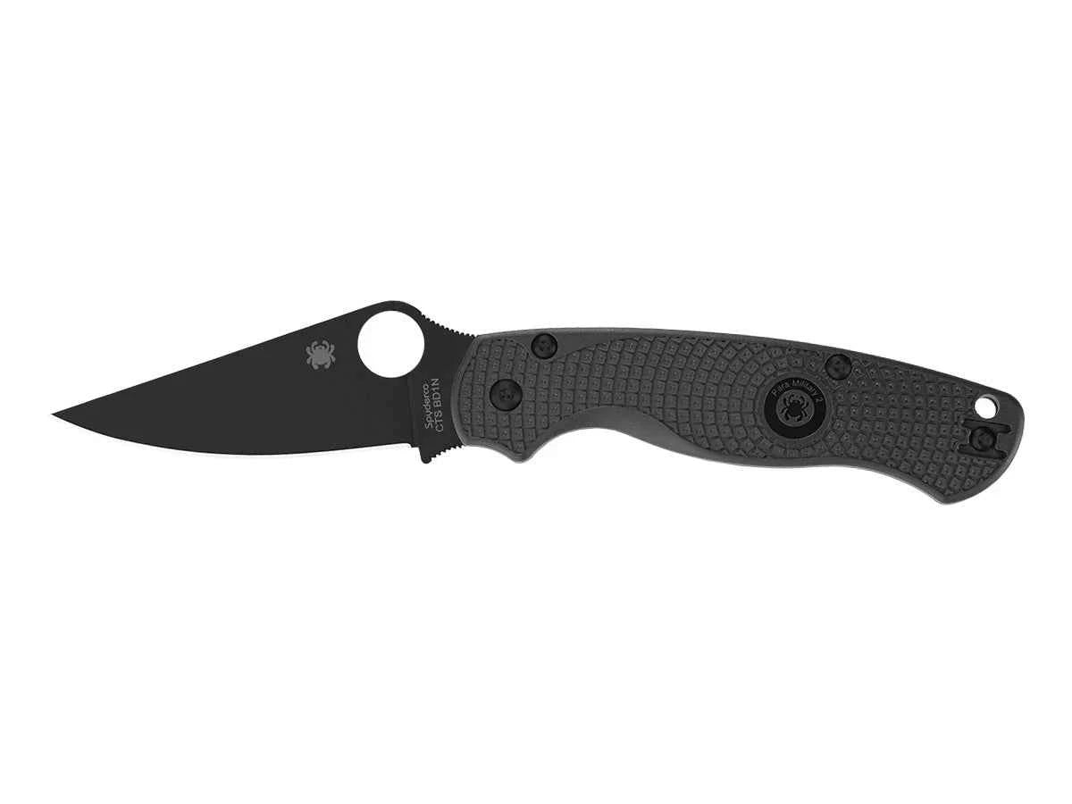 Spyderco PARA MILITARY 2 FRN BLACK BLADE PLAIN C81PBBK2