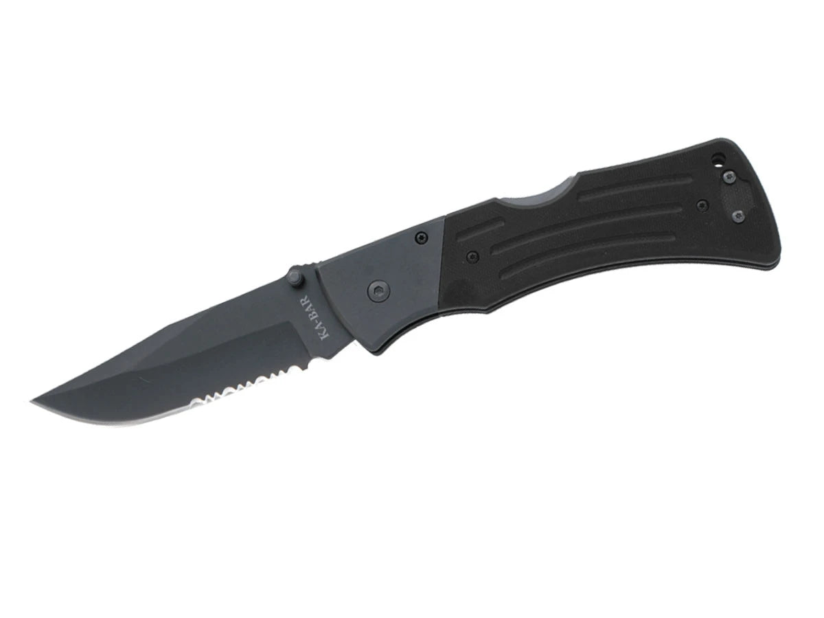 Ka-Bar MULE FOLDER G10 CLIP POINT COMBO 3063
