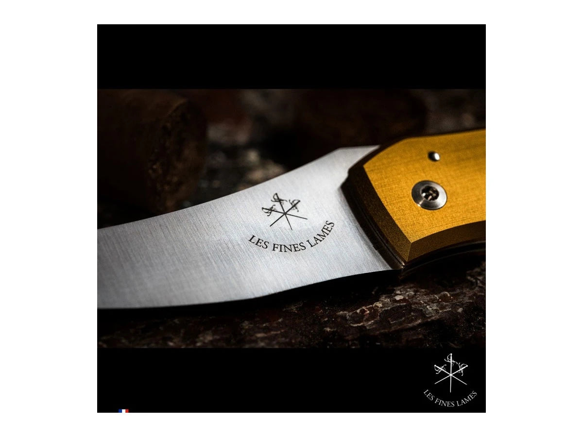 Les Fines Lames TAGLIASIGARI LE PETIT ANODIZED YELLOW