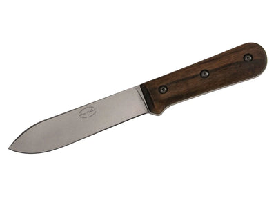 Ka-Bar Becker Kephart BK62 lama 1095 Cro-Van 13 cm profilo convesso manico legno di noce