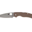 Spyderco NATIVE CHIEF BROWN G10 CPM 15V C244GPBN15V
