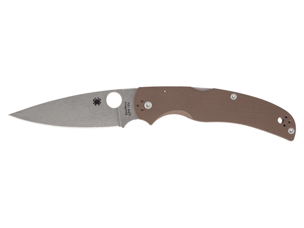Spyderco NATIVE CHIEF BROWN G10 CPM 15V C244GPBN15V