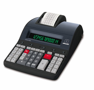 Olivetti Logos 914T Calcolatrice Scrivente Termica Professionale 14 Cifre