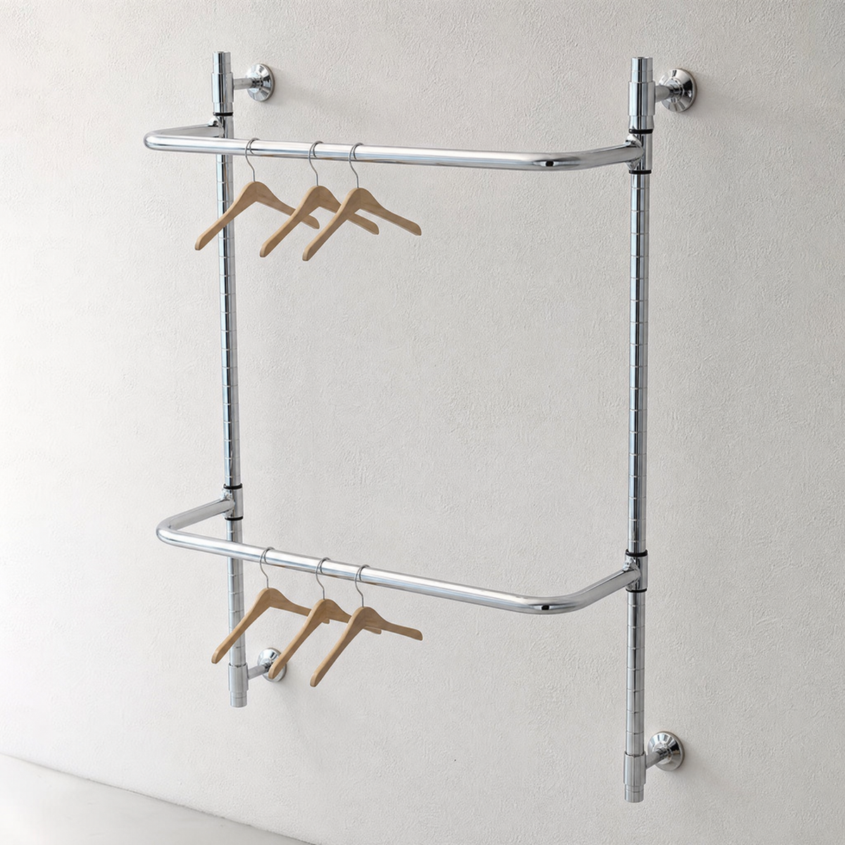 Metallika Kit di Fissaggio a Muro per Scaffalatura Modulare