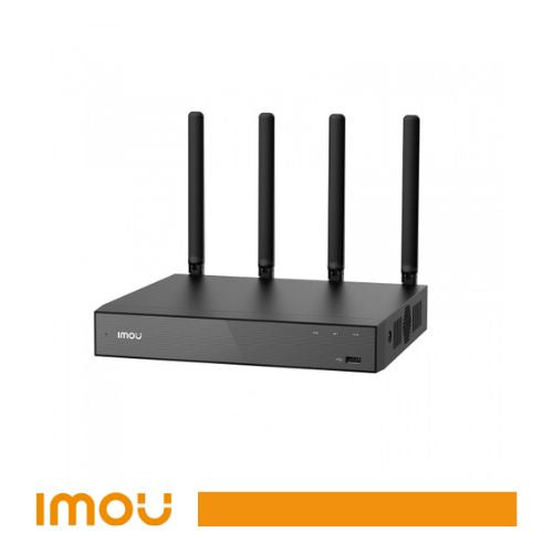 Imou Videoregistratore di rete NVR a 10 Canali 4K Wirelayss +audio bidir. Wi-Fi 6