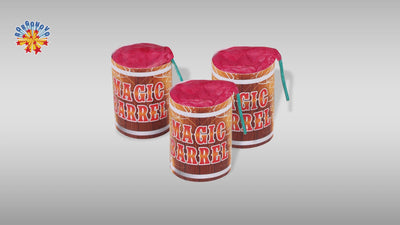 0121A - MAGIC BARREL BORGONOVO (4PZ) MASSA ATTIVA 33 gr CAT.EU F2