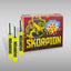 0105A - SKORPION CON MICCIA BORGONOVO (1CFx20PZ)
MASSA ATTIVA 0,15 gr CAT.EU F2